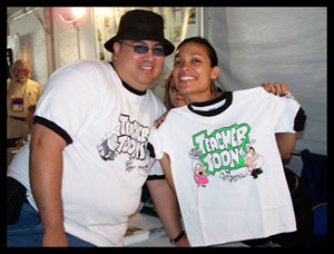 Ramon Ramirez, Jr. and Rosario Dawson